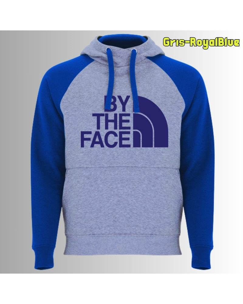 By The Face - Sudadera Bicolor Unisex