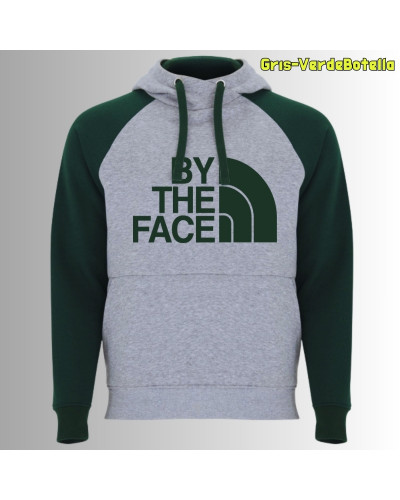 By The Face - Sudadera Bicolor Unisex