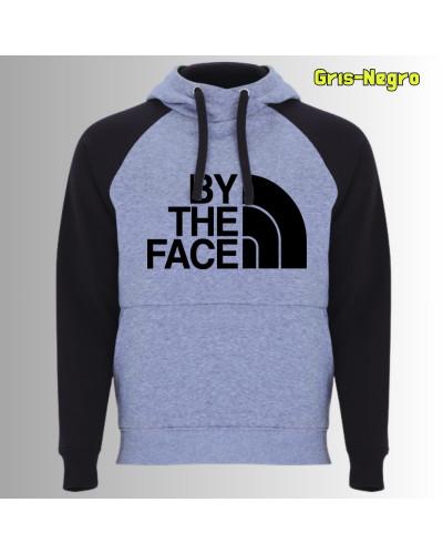 By The Face - Sudadera Bicolor Unisex