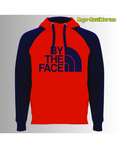 By The Face - Sudadera Bicolor Unisex