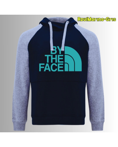 By The Face - Sudadera Bicolor Unisex