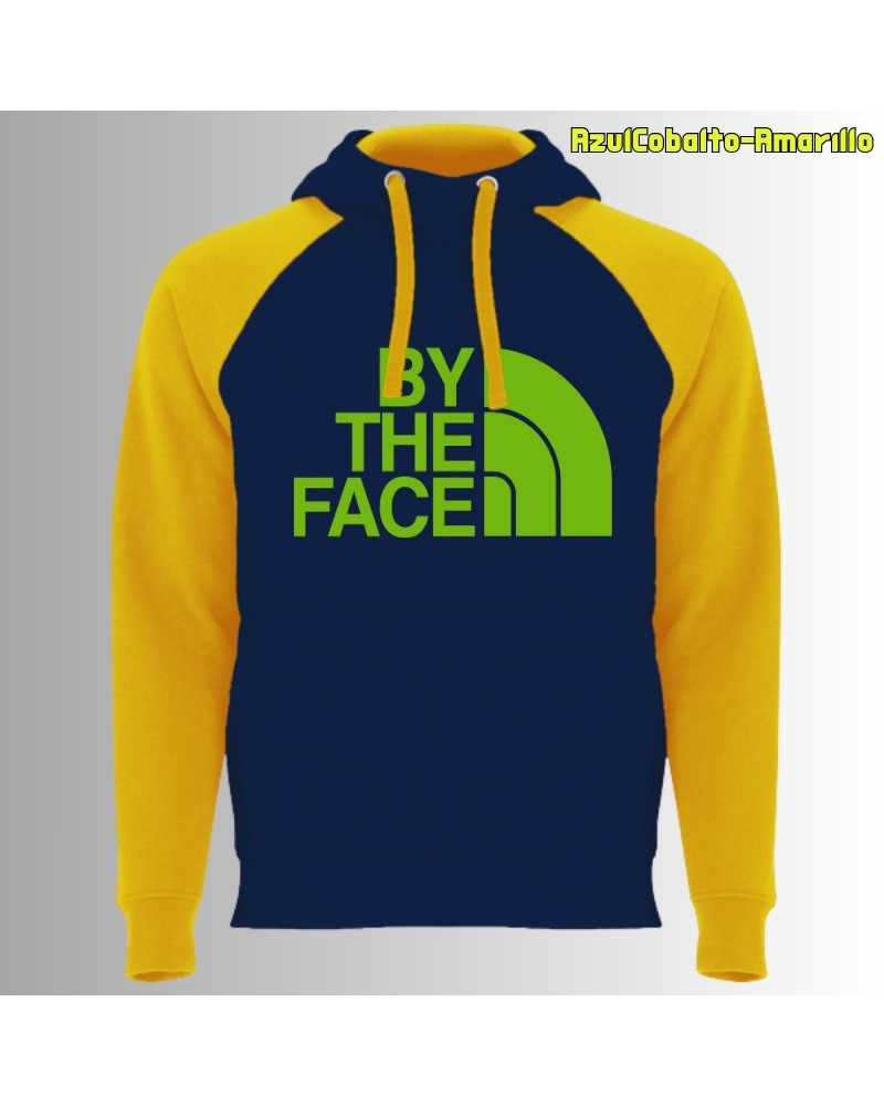 By The Face - Sudadera Bicolor Unisex