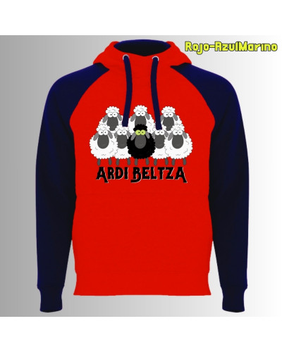 Ardi Beltza II - Sudadera Bicolor Unisex