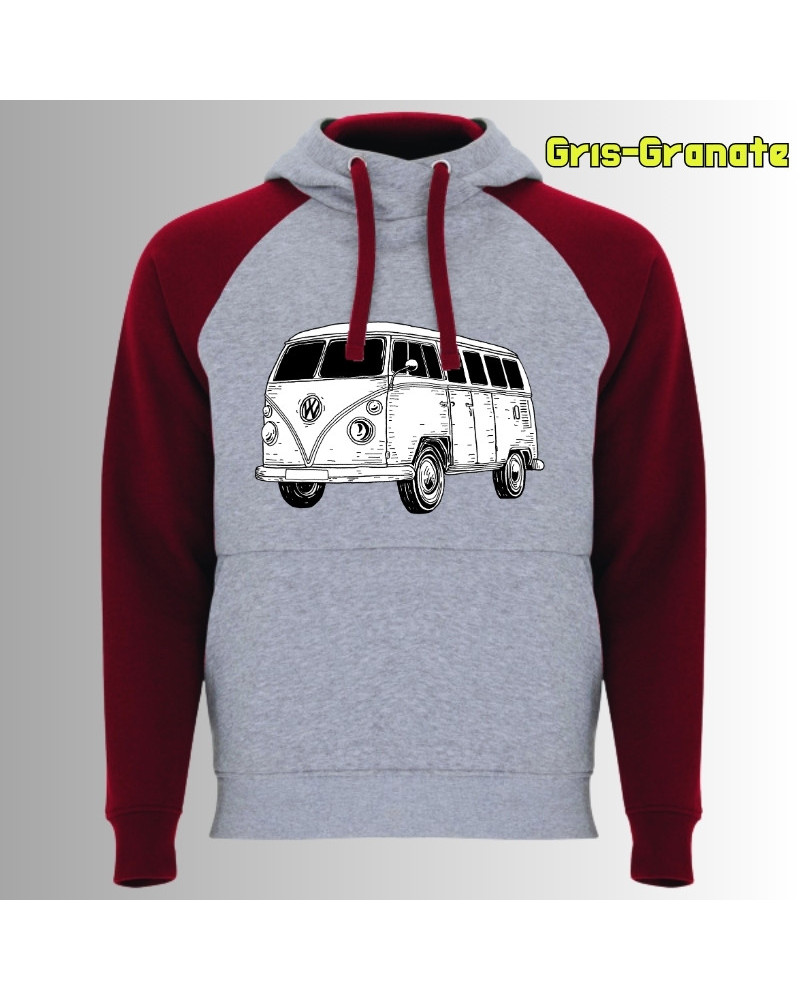 Furgo Addict - Sudadera Bicolor Unisex