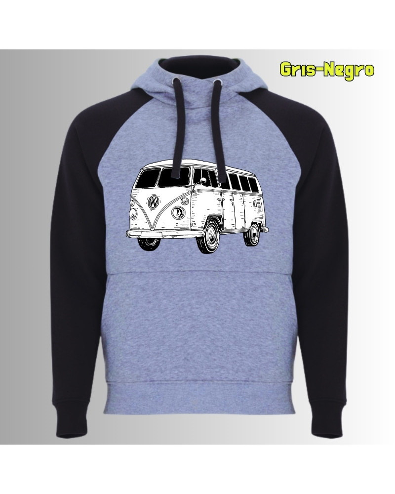 Furgo Addict - Sudadera Bicolor Unisex