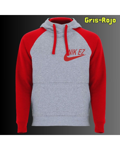 Nik Ez - Sudadera Bicolor Unisex