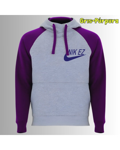 Nik Ez - Sudadera Bicolor Unisex