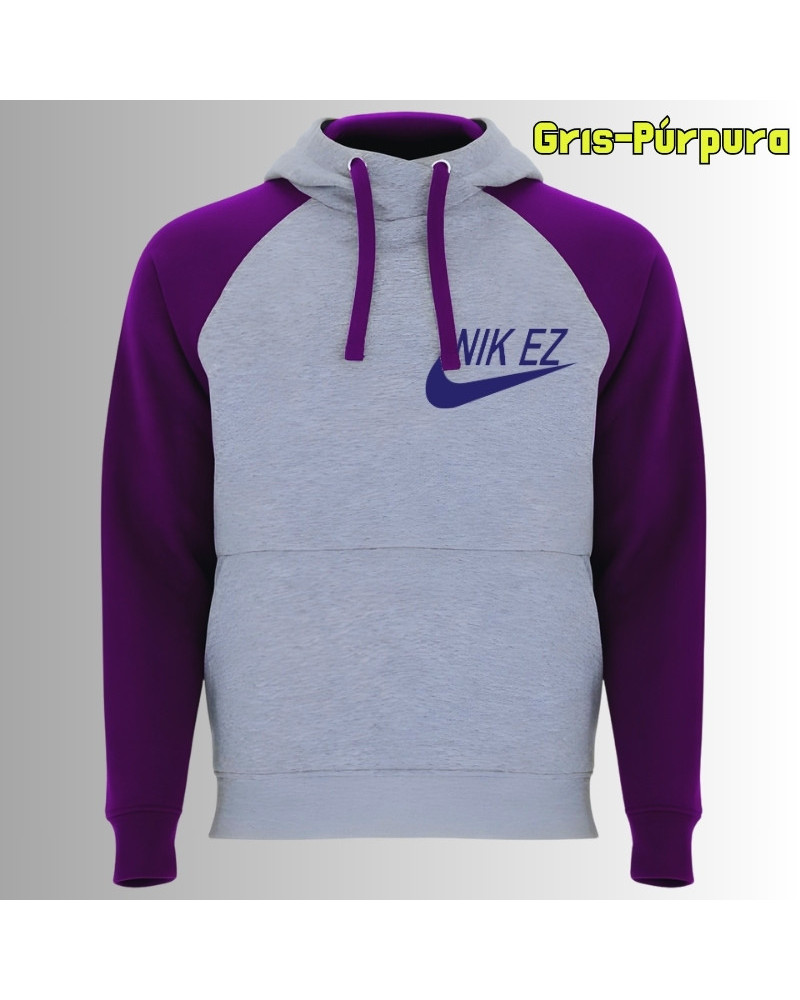 Nik Ez - Sudadera Bicolor Unisex