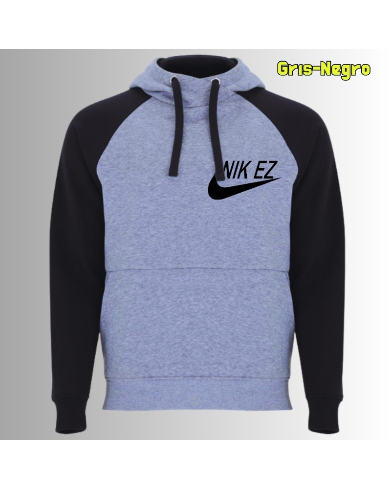 Nik Ez - Sudadera Bicolor Unisex