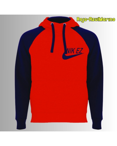 Nik Ez - Sudadera Bicolor Unisex