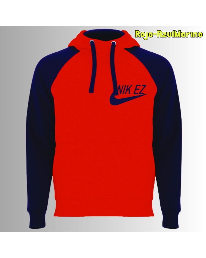 Nik Ez - Sudadera Bicolor Unisex