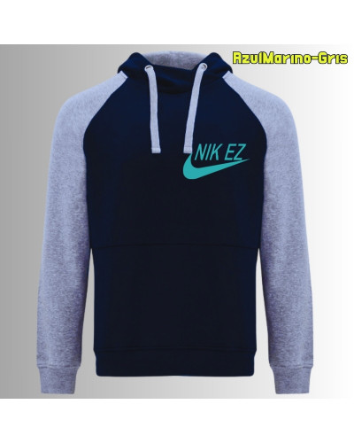 Nik Ez - Sudadera Bicolor Unisex