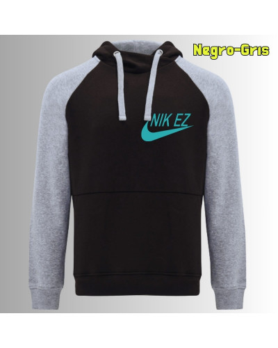 Nik Ez - Sudadera Bicolor Unisex