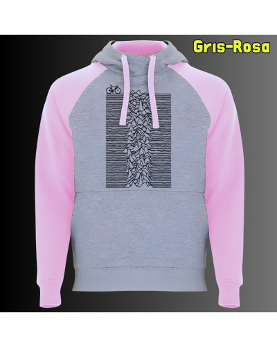 Enjoy Division - Sudadera Bicolor Unisex