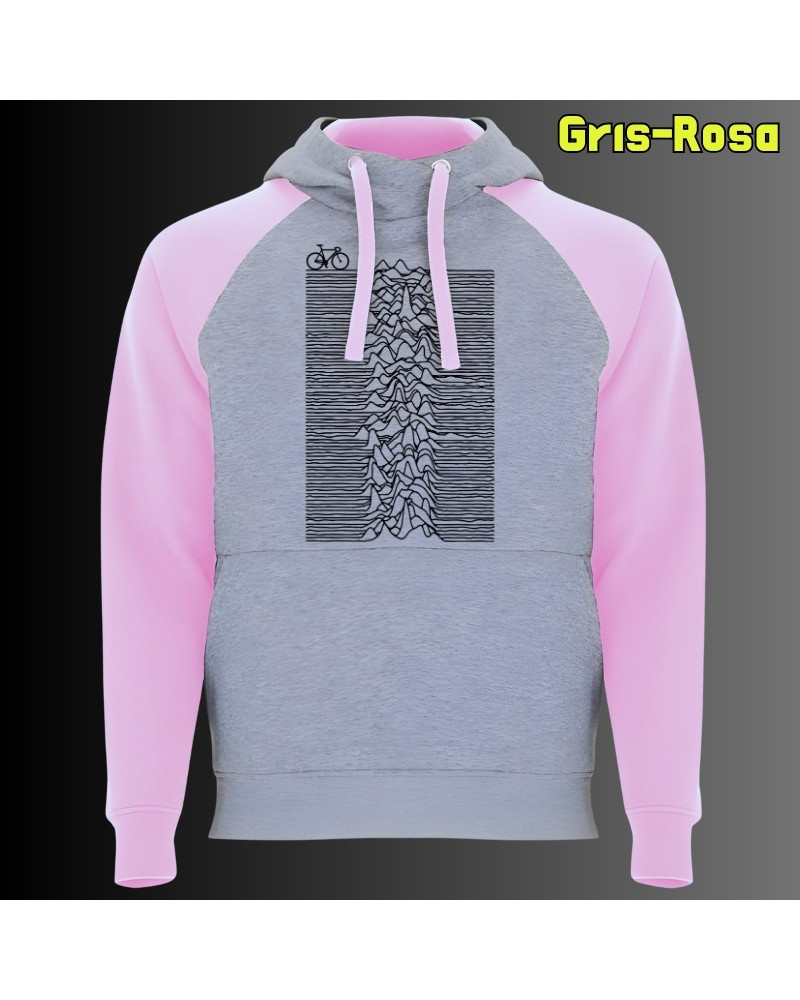 Enjoy Division - Sudadera Bicolor Unisex