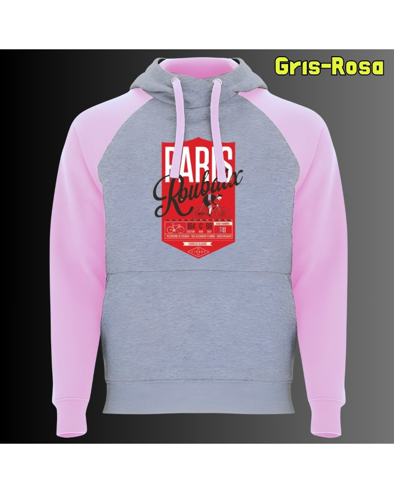 Paris Roubaix - Sudadera Bicolor Unisex