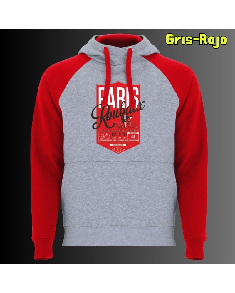 Paris Roubaix - Sudadera Bicolor Unisex