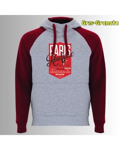 Paris Roubaix - Sudadera Bicolor Unisex