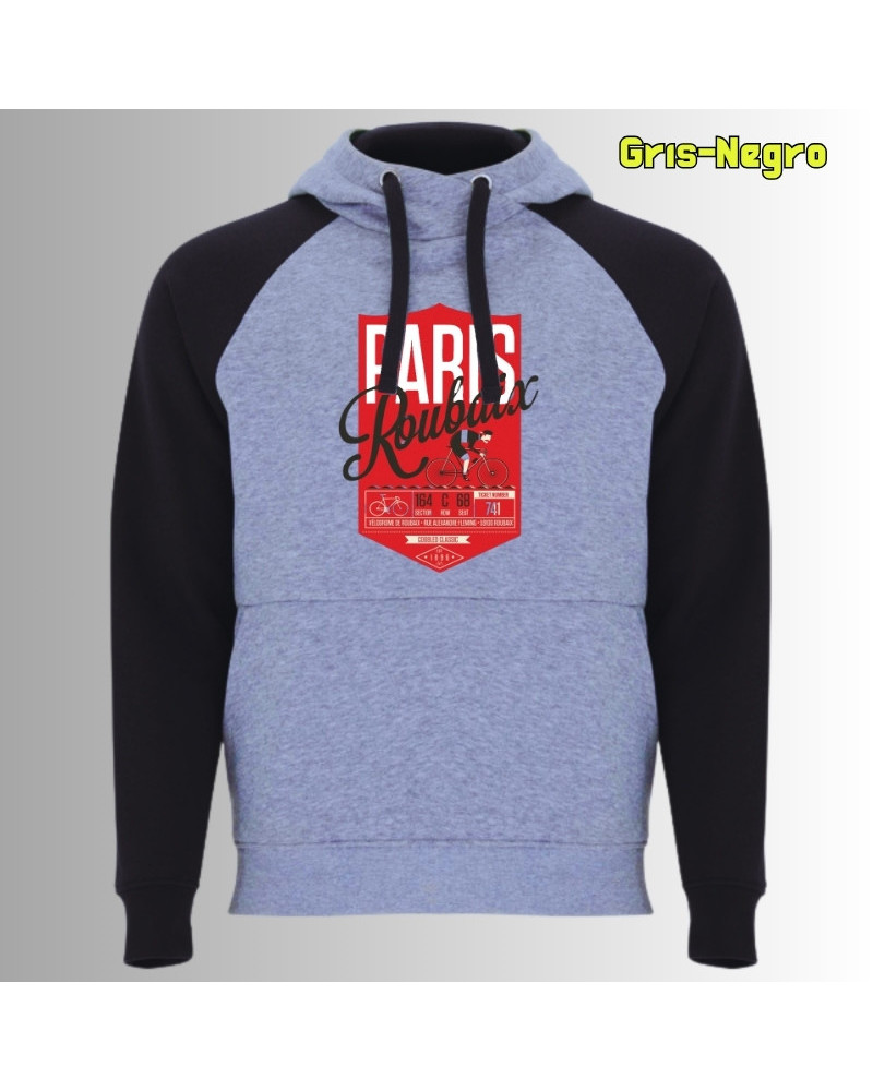 Paris Roubaix - Sudadera Bicolor Unisex