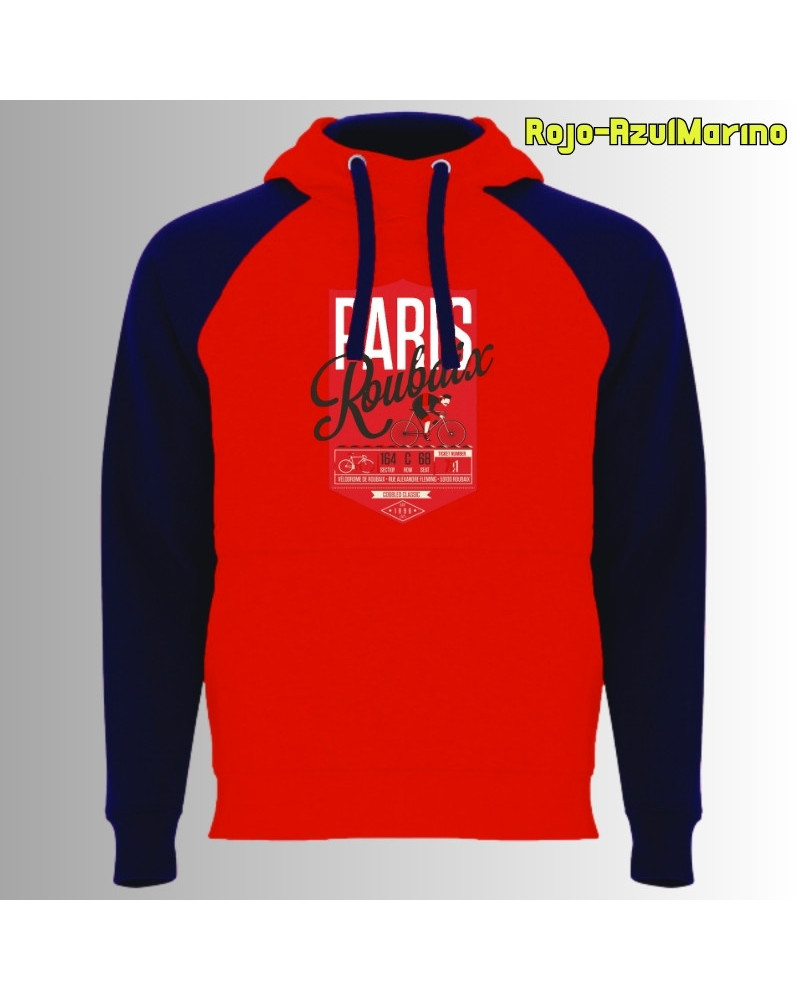 Paris Roubaix - Sudadera Bicolor Unisex
