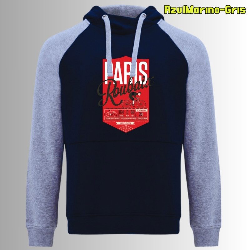 Paris Roubaix - Sudadera Bicolor Unisex