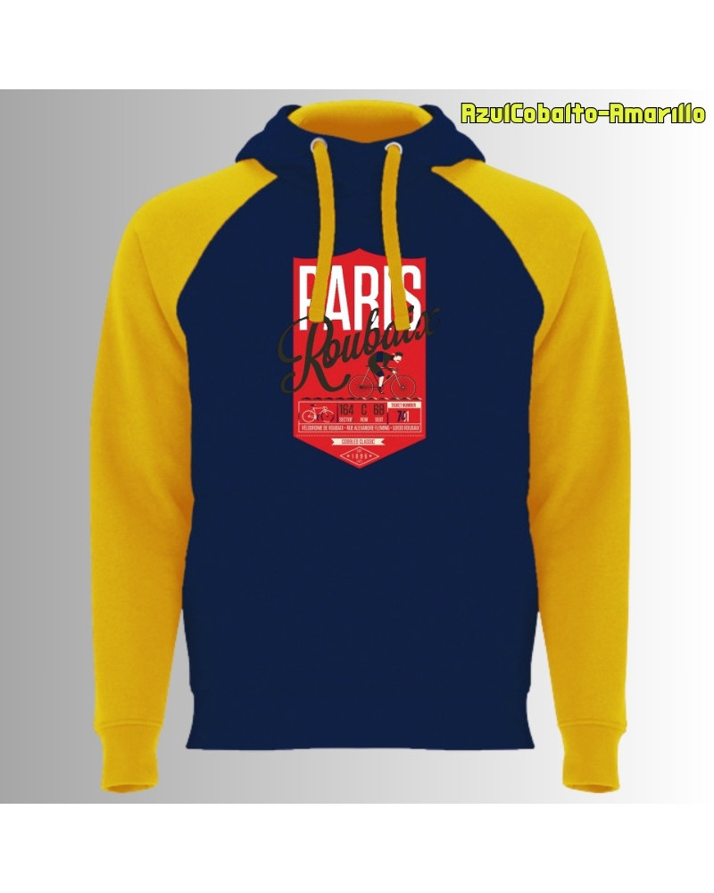 Paris Roubaix - Sudadera Bicolor Unisex