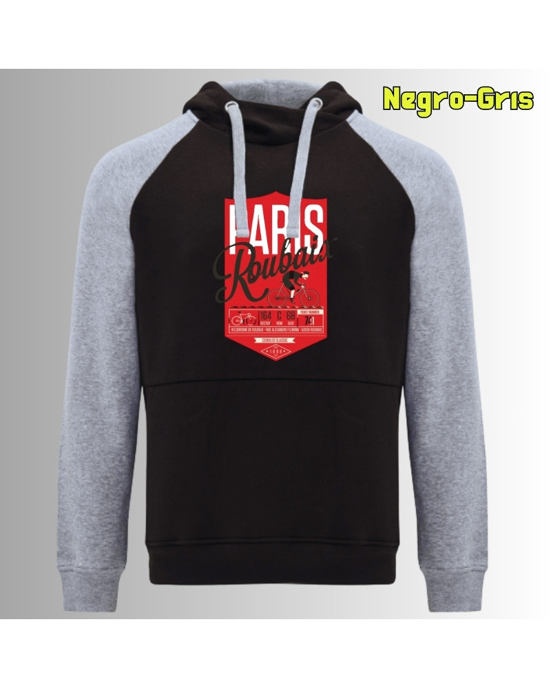 Paris Roubaix - Sudadera Bicolor Unisex