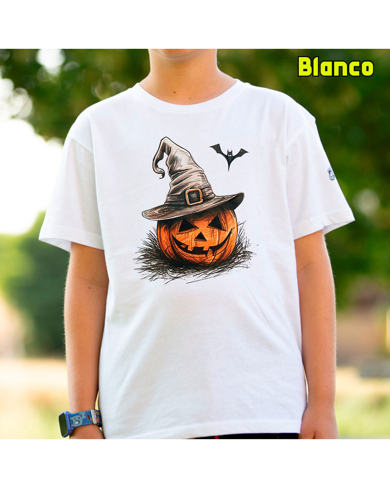 Calabaza - Camiseta Niño Manga Corta