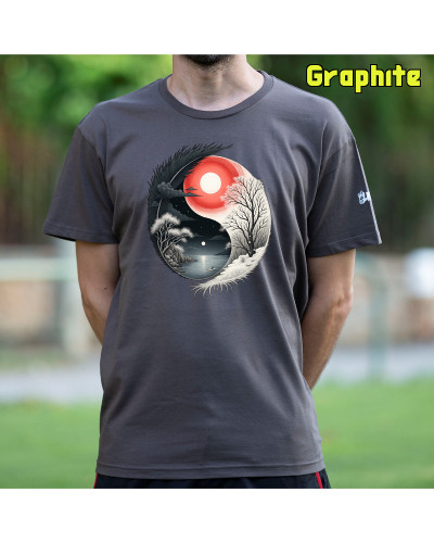 Camiseta hombre manga corta - Yin Yang