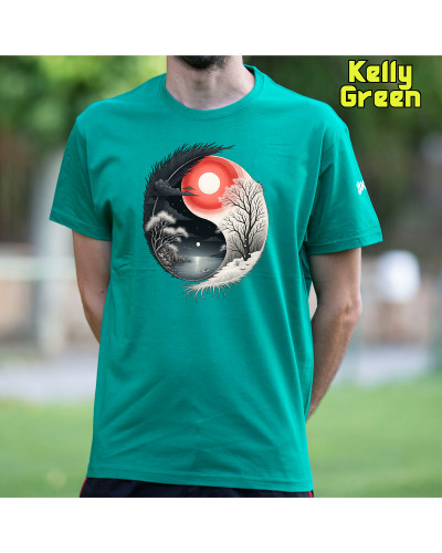 Camiseta hombre manga corta - Yin Yang
