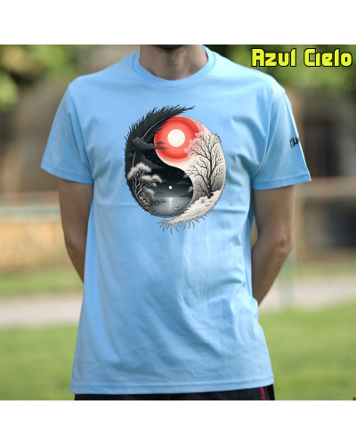 Camiseta hombre manga corta - Yin Yang