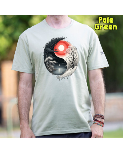 Camiseta hombre manga corta - Yin Yang