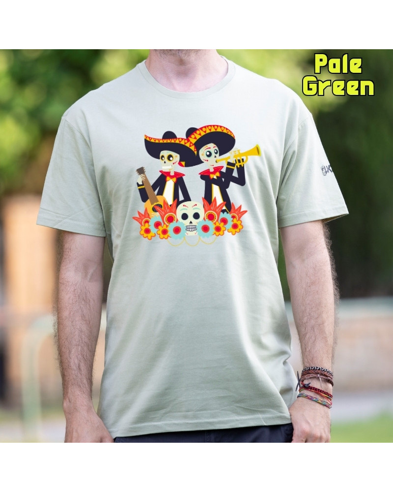 Camiseta Hombre Manga Corta - Viva Mexico
