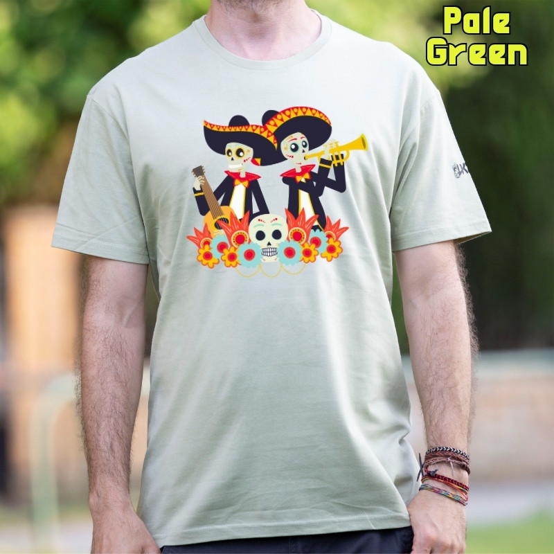 Camiseta Hombre Manga Corta - Viva Mexico
