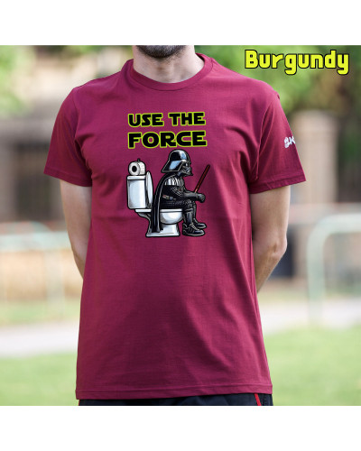 Camiseta hombre  manga corta - Use The Force