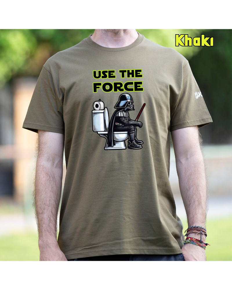 Camiseta hombre  manga corta - Use The Force