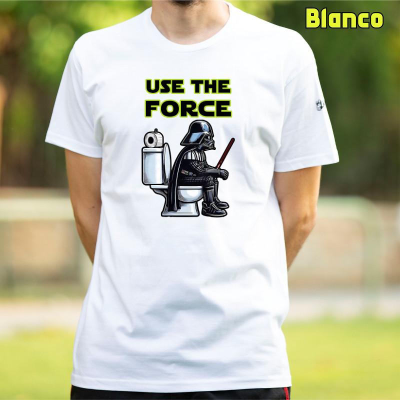 Camiseta hombre  manga corta - Use The Force