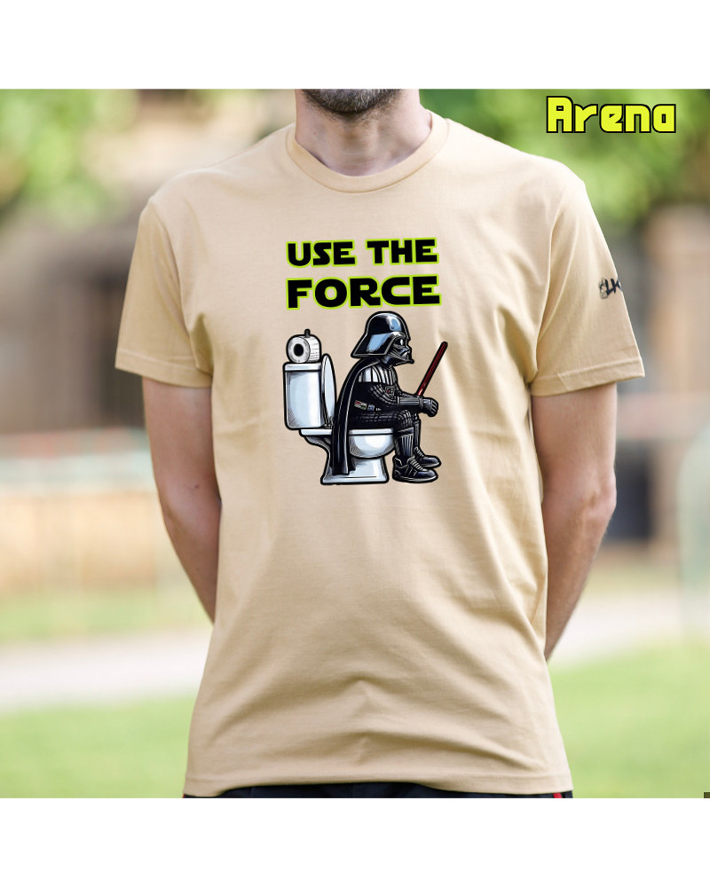 Camiseta hombre  manga corta - Use The Force