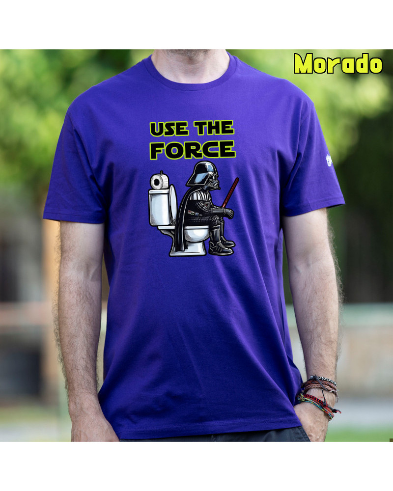 Camiseta hombre  manga corta - Use The Force