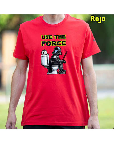 Camiseta hombre  manga corta - Use The Force