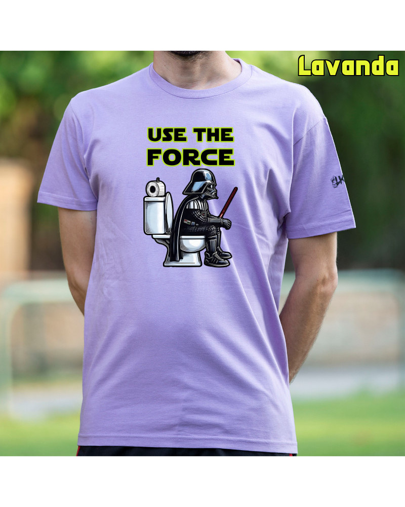 Camiseta hombre  manga corta - Use The Force