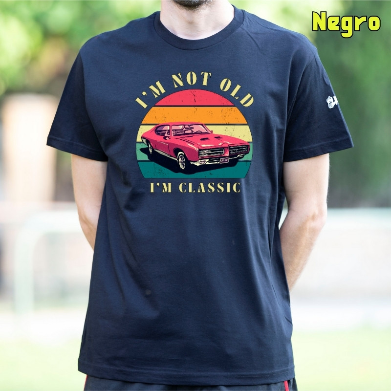 Camiseta hombre manga corta - Soy Un Clasico