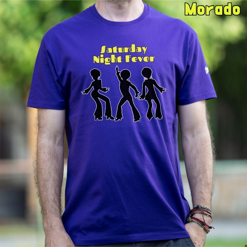 Camiseta Hombre Manga Corta - Saturday Night Fever