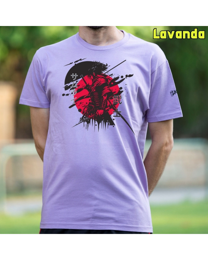 Camiseta hombre manga corta - Red Samurai