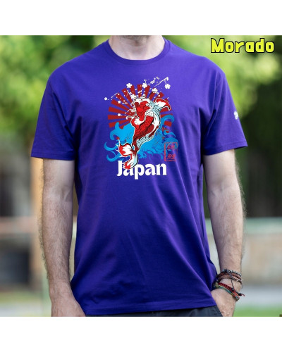 Camiseta hombre manga corta - Red Japan