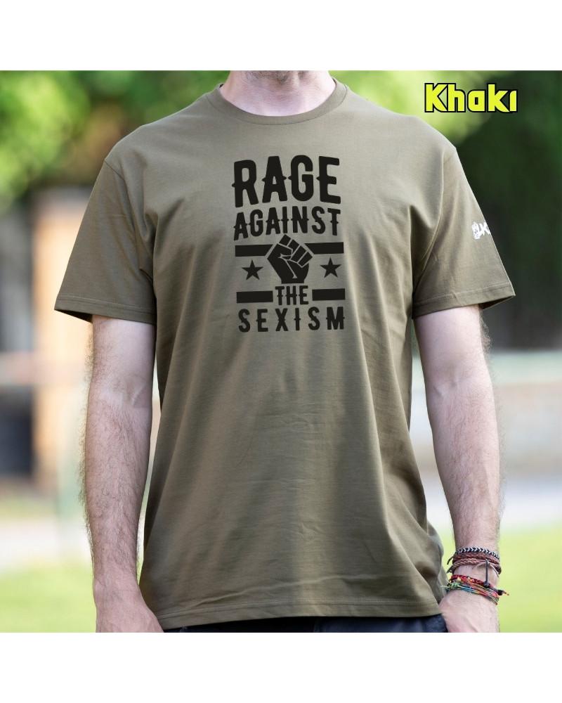Camiseta Hombre Manga Corta - Rage Against The Sexism