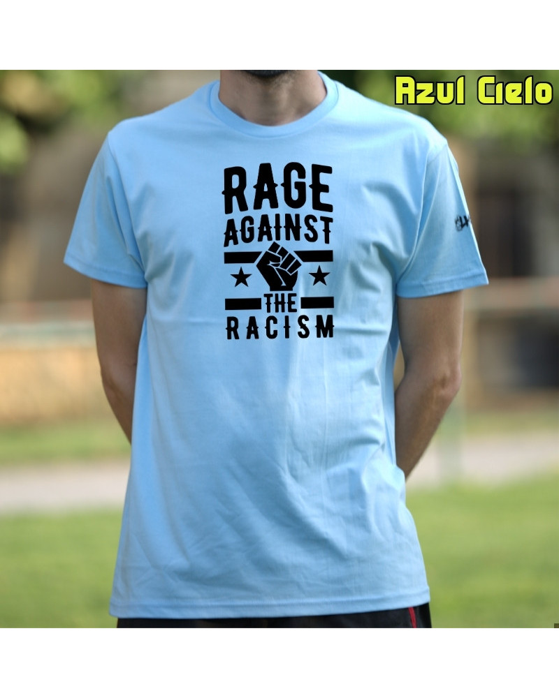 Camiseta Hombre Manga Corta - Rage Against Racism