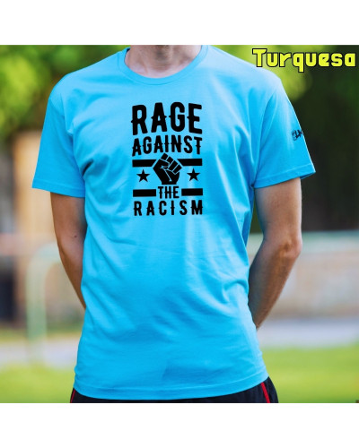Camiseta Hombre Manga Corta - Rage Against Racism