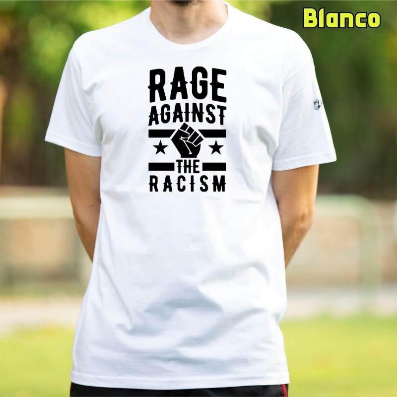 Camiseta Hombre Manga Corta - Rage Against Racism
