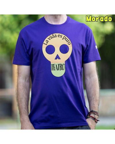 Camiseta Hombre Manga Corta - Puro Teatro